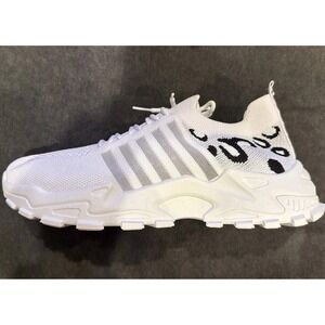 New White Slip On  Animal Print womens gym shoes Size 9